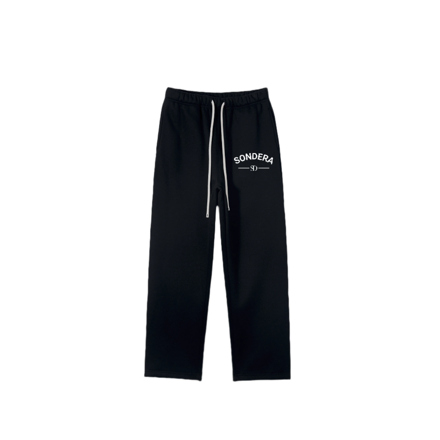 BLACK "ICON" SWEATPANTS