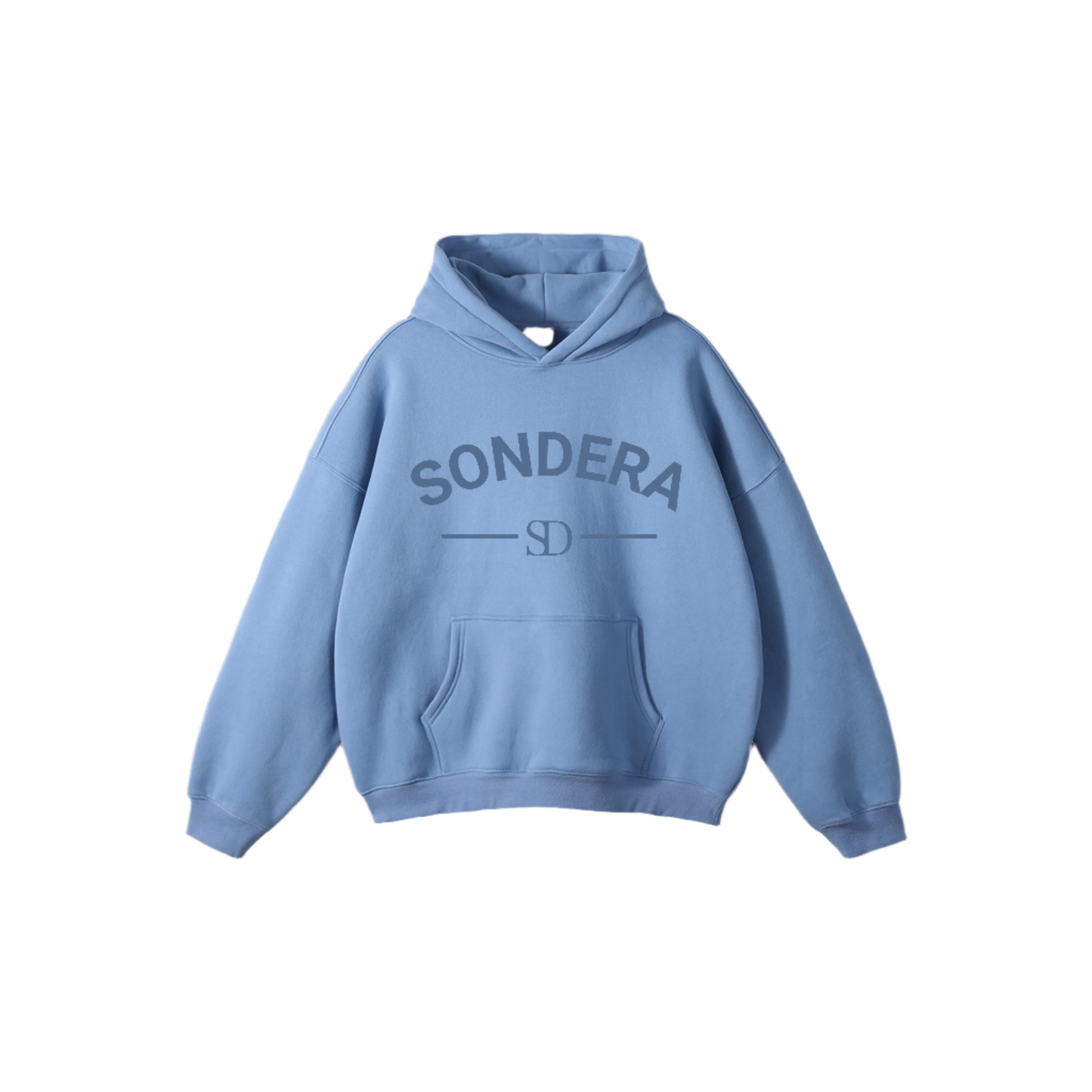BLUE "THE WORLD IS IN YOUR HANDS" PULLOVER