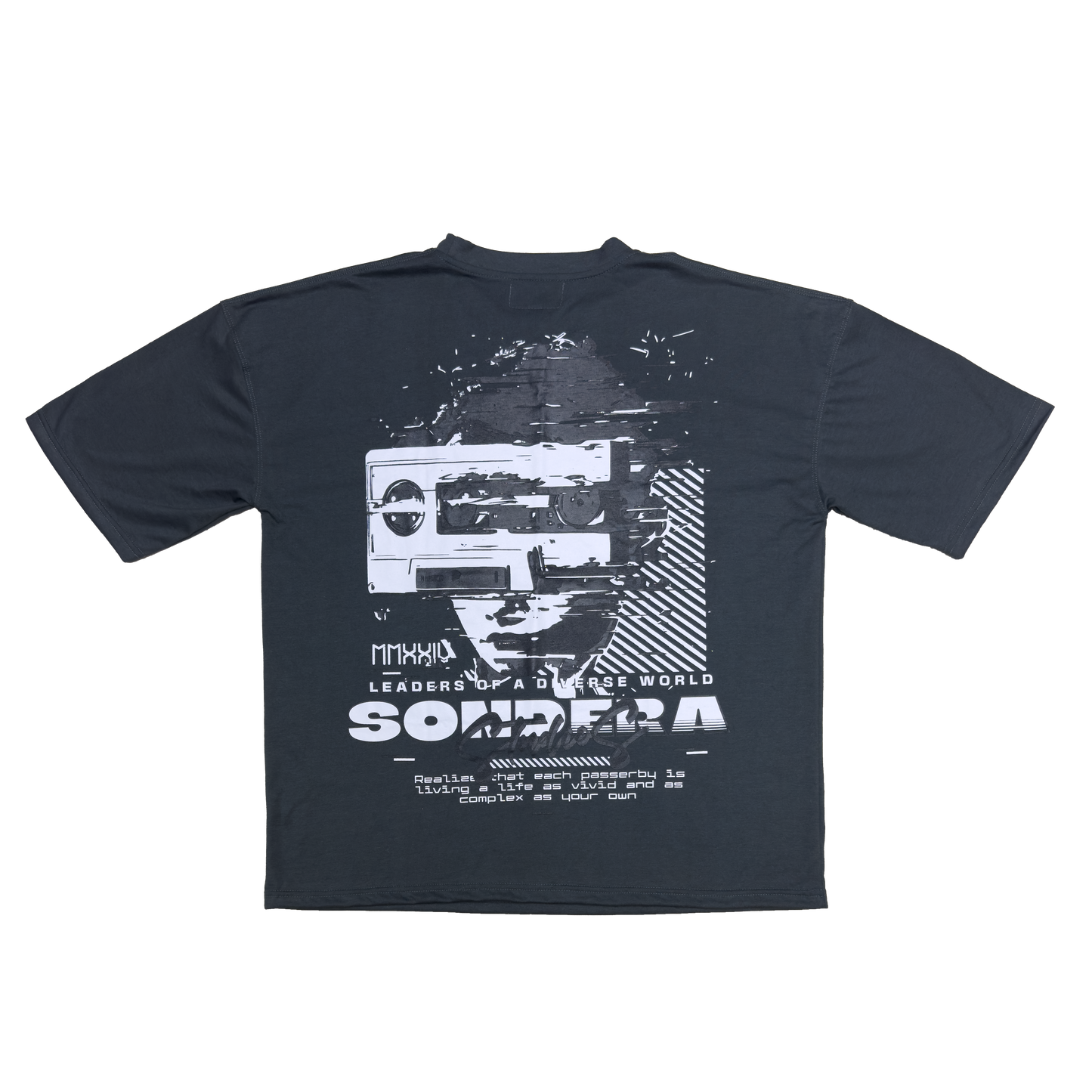 GREY "INTRO TAPE" TEE
