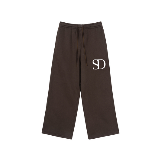 BROWN "CORE" SWEATPANTS