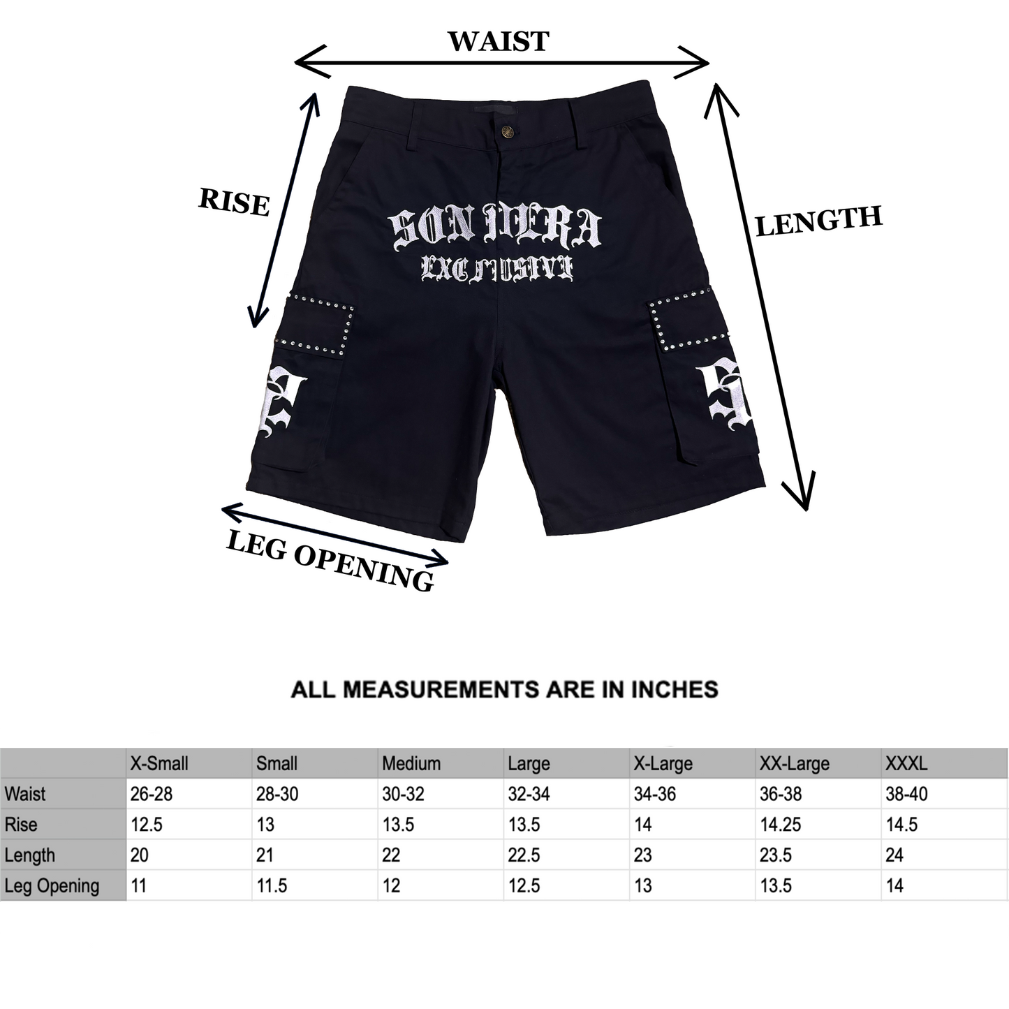 "GEM" CARGO SHORTS