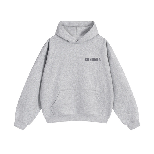 GREY "ESSENTIAL" HOODIE