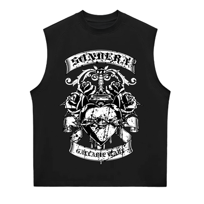 "PROTECT" SLEEVELESS SHIRT