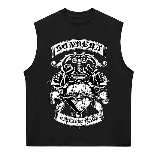 "PROTECT" SLEEVELESS SHIRT