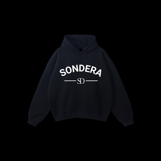 The World Is In Your Hands Pullover Hoodie (Black)